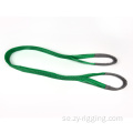 Green Sling Flat Webbing Lifting Load Sling